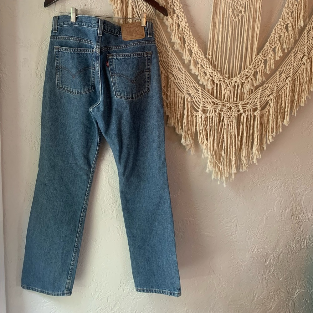 Vintage Made In USA Levi’s 505 Straight Jeans - Picture 2 of 12